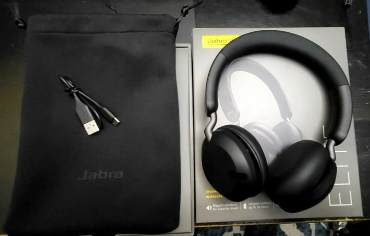Jabra Elite 45h Wireless On-Ear Headphones - Image 2