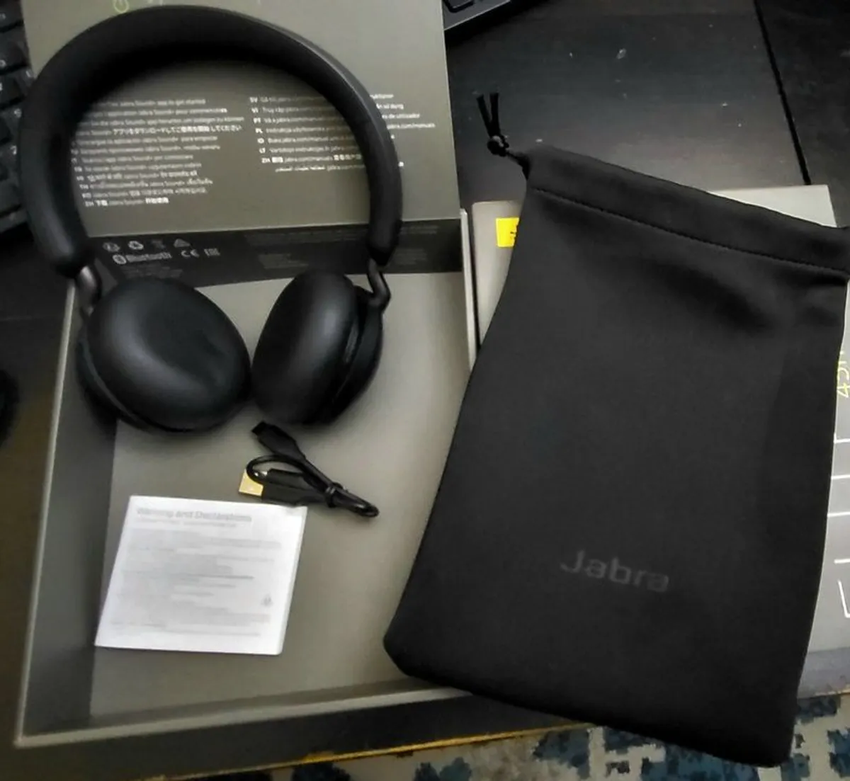 Jabra Elite 45h Wireless On-Ear Headphones - Image 3