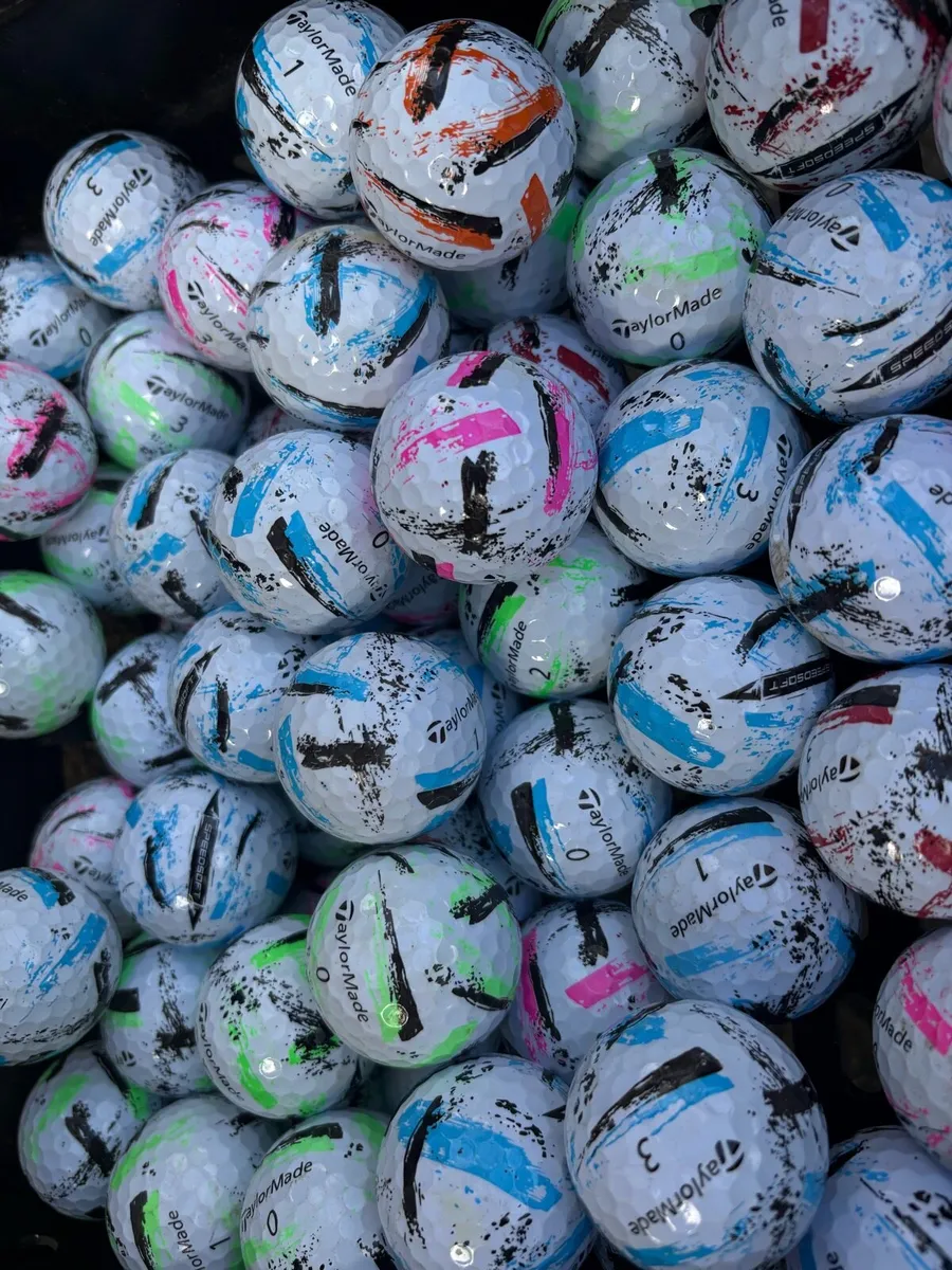20 Taylormade (Ink) Golf Balls - Image 1