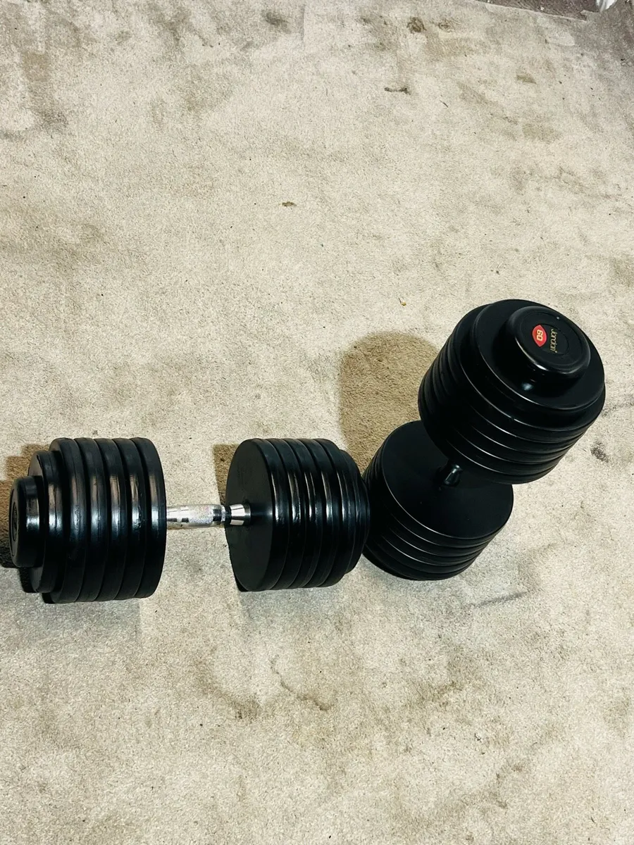 120KG TOP QUALITY DUMBBELLS 2 X 60 KG - Image 4