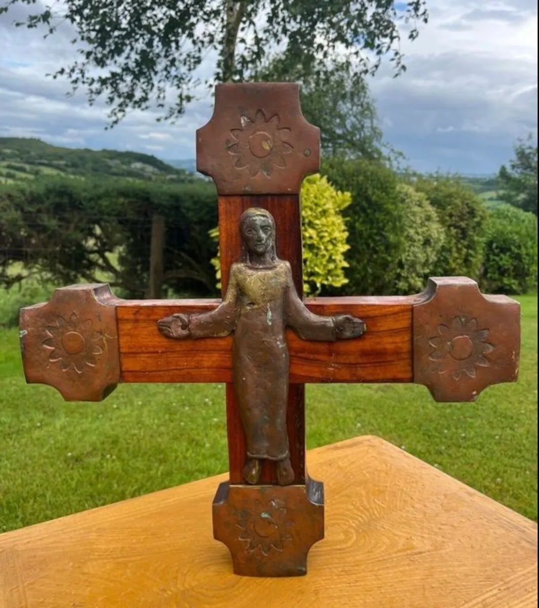 Antique crucifix - Image 3