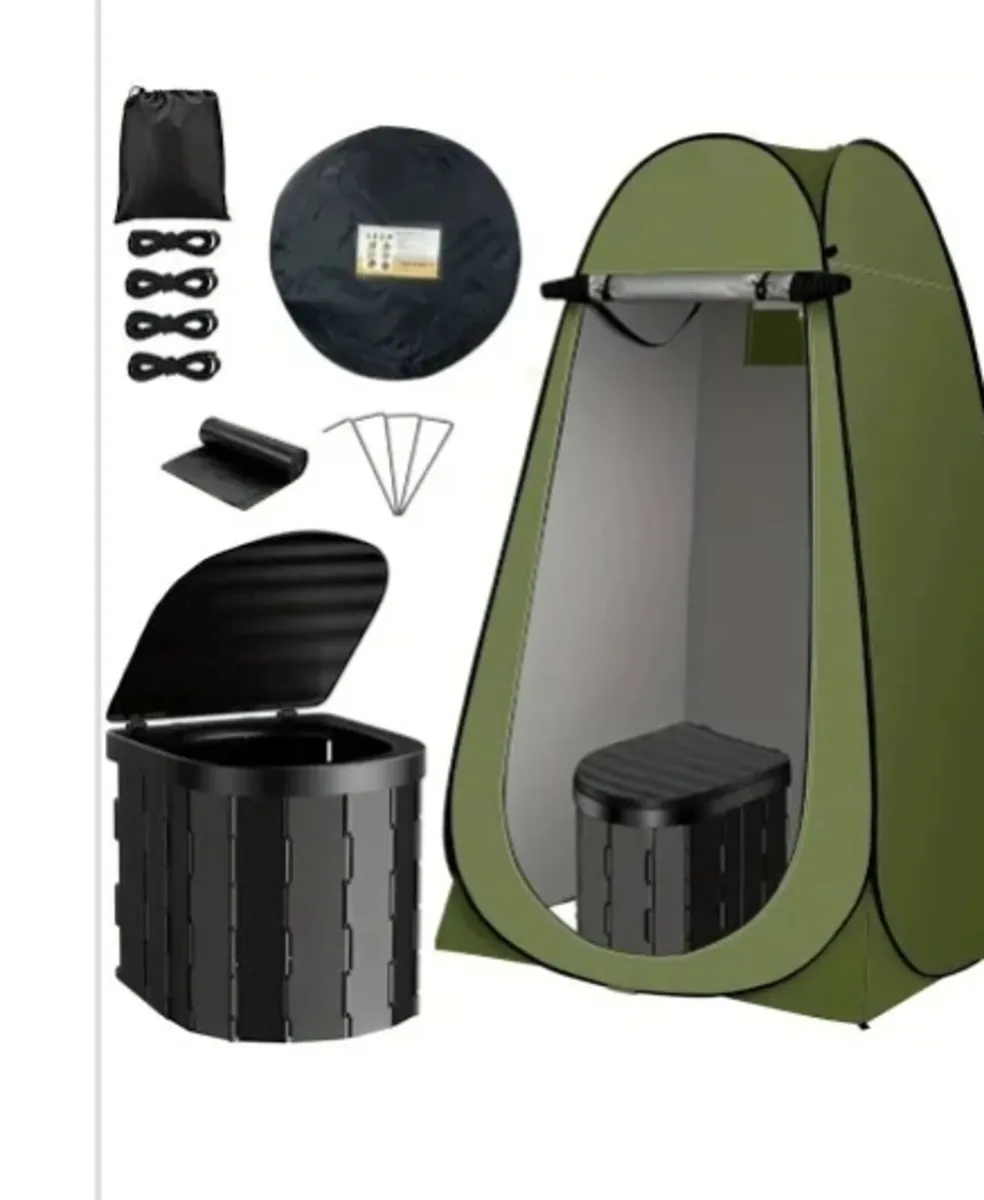Brand new tent,loo and privacy tent - Image 2