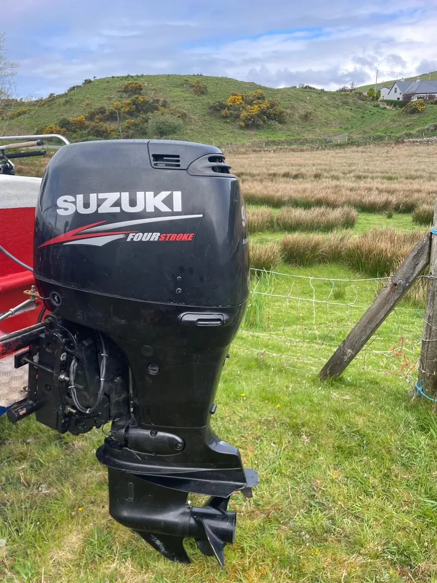 90 HP 4 Stroke Long Shaft  Suzuki Outboard Engine - Image 4