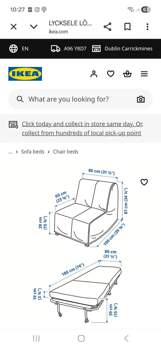Chair Bed Cover - Image 3