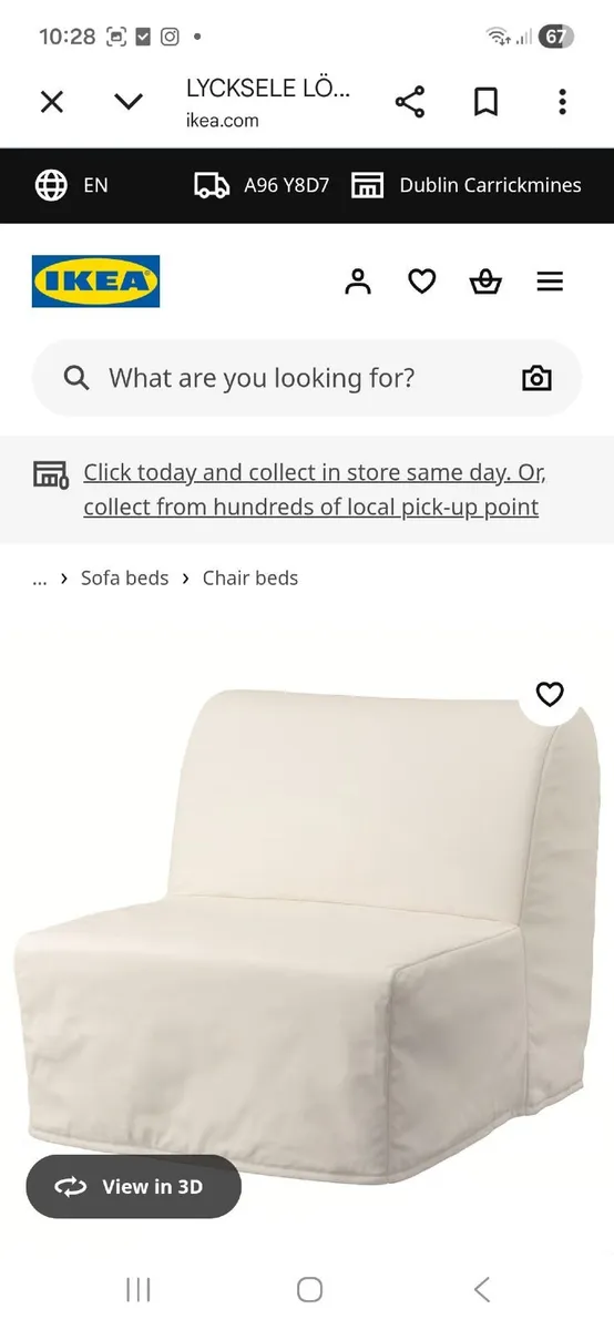 Chair Bed Cover - Image 2