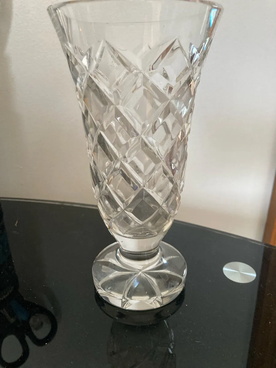 Waterford Crystal 7” vase - Image 1