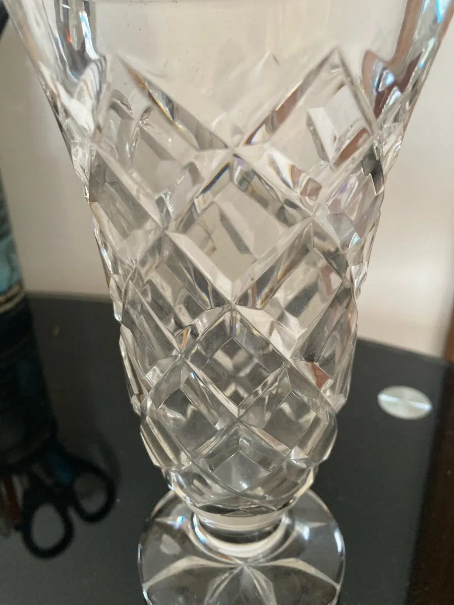 Waterford Crystal 7” vase - Image 2