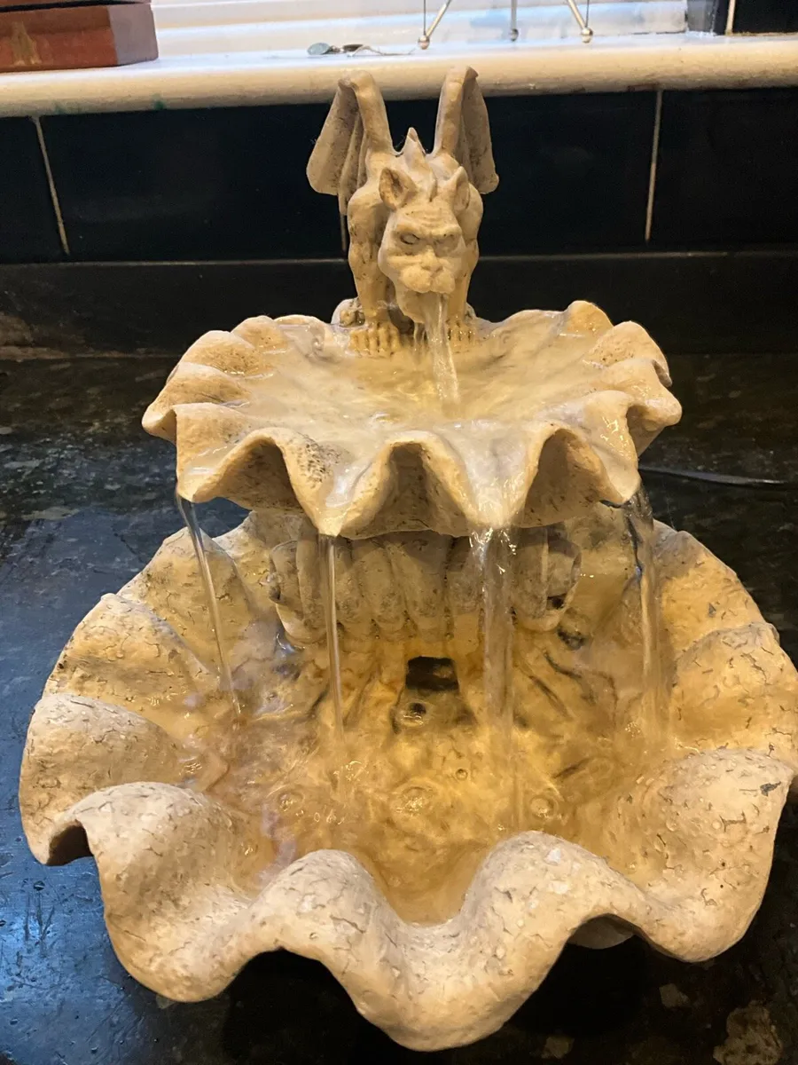 Vintage Indoor Water Fountain - Image 1
