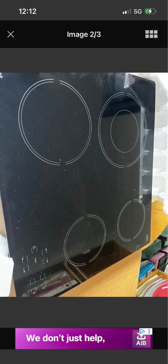 Brand new hob in the box - Image 1