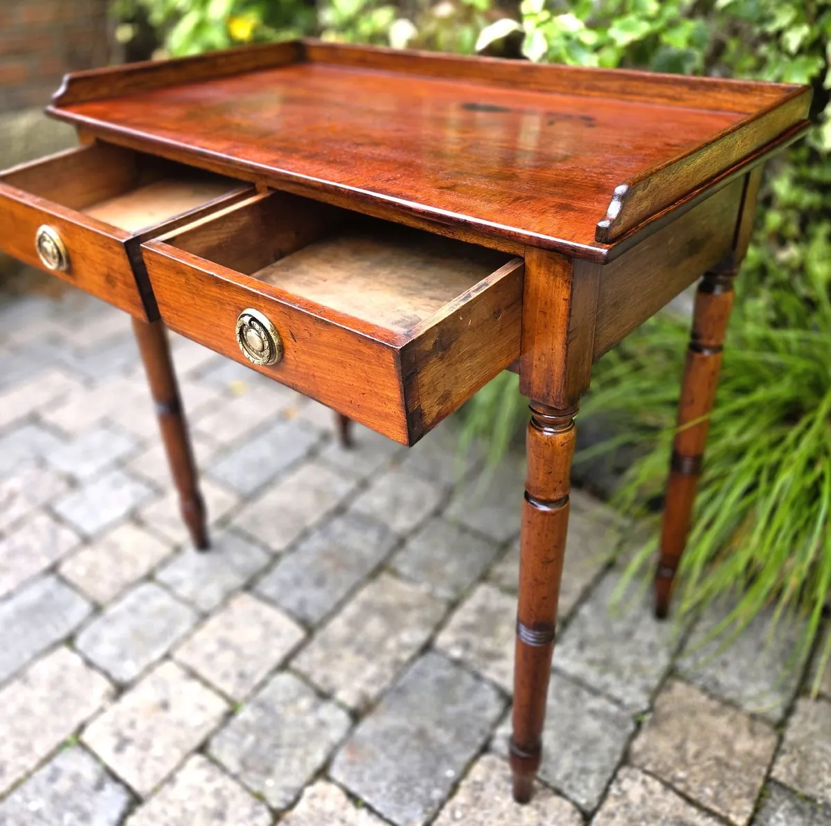 Antique Side Table- Circa 1820's - Image 4