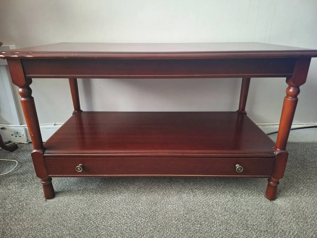 Mahogany Coffee Table - Image 4