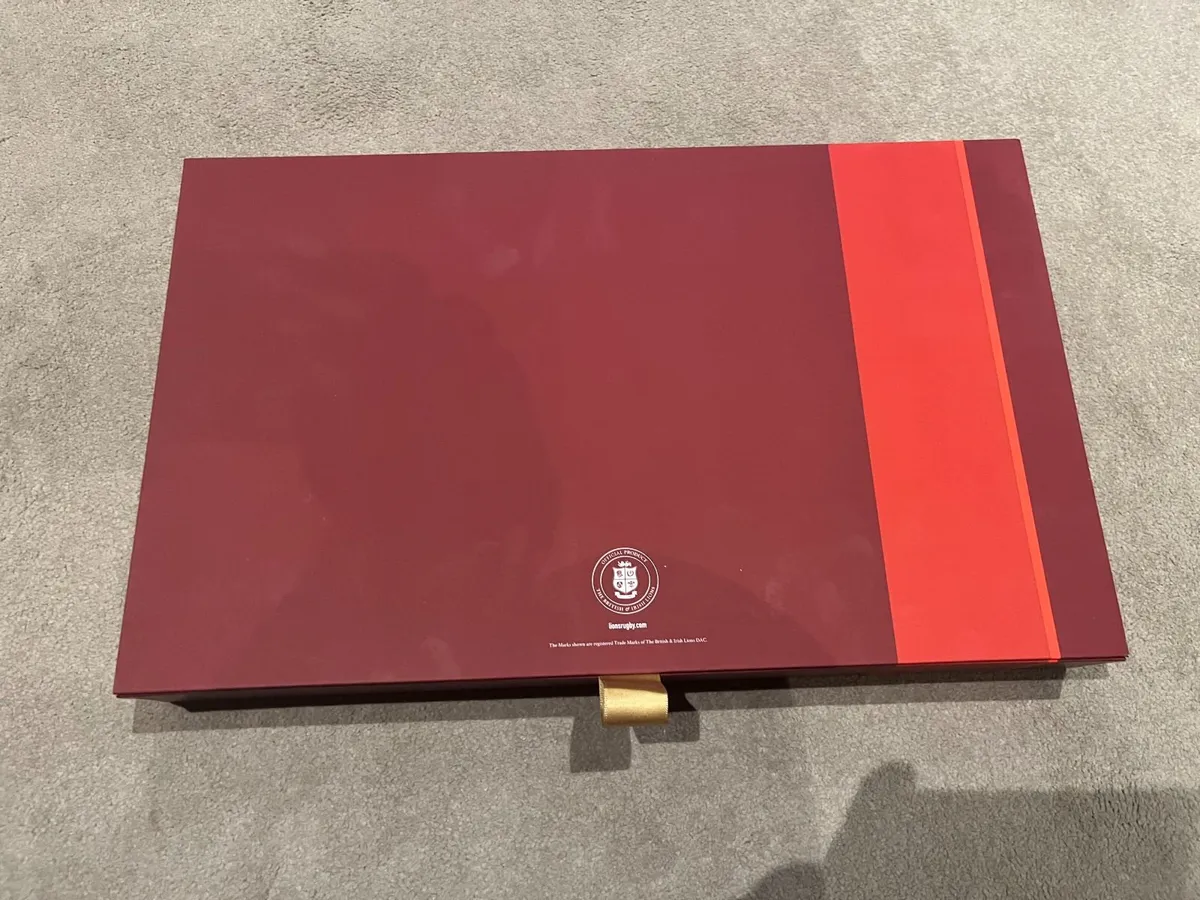 Lions Rugby Box - Signed by Sir Ian McGeechan - Image 4