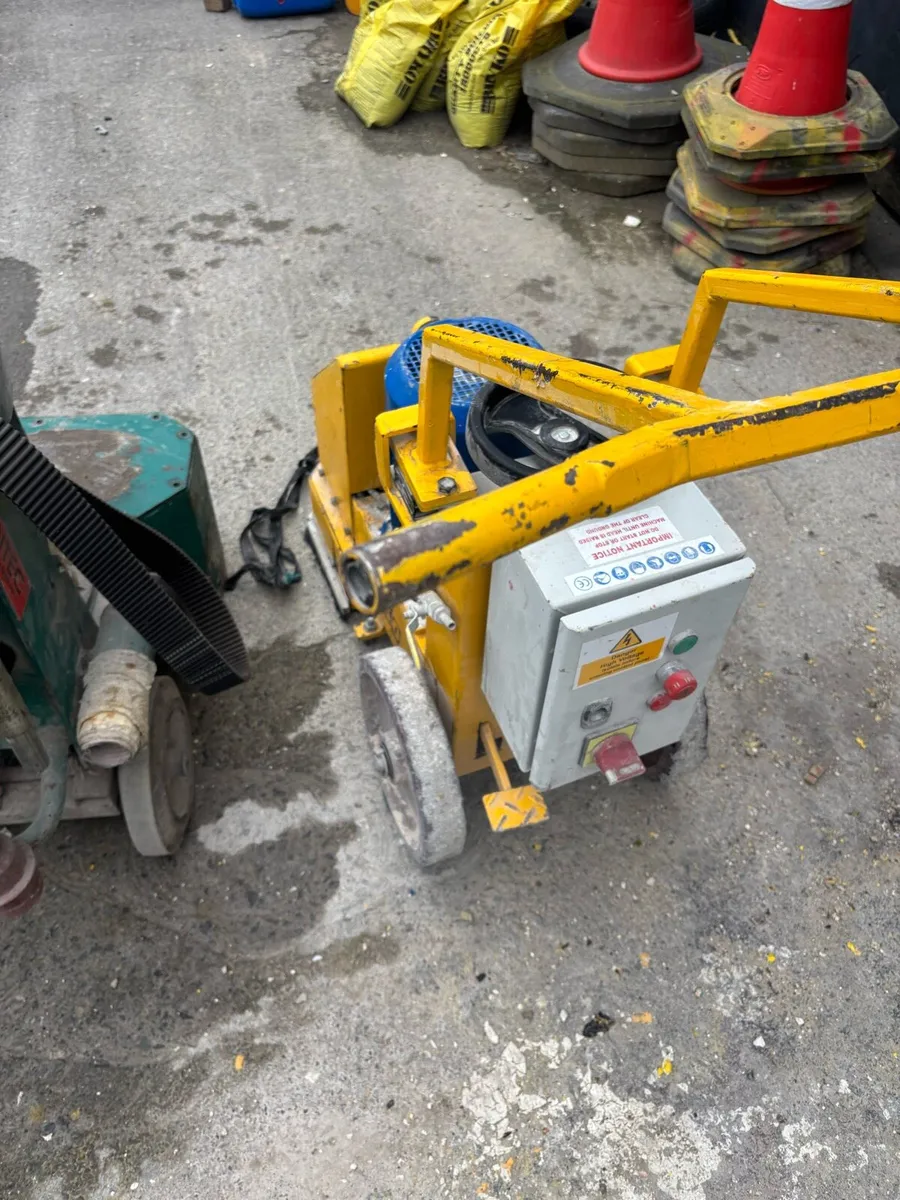 SPE250 single head concrete diamond grinder - Image 2