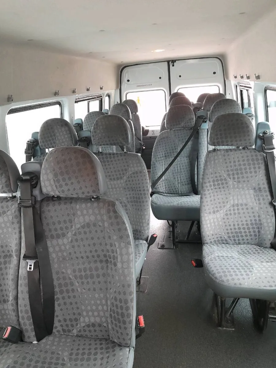 3 ford transit 16 seat minibuses for sale - Image 4