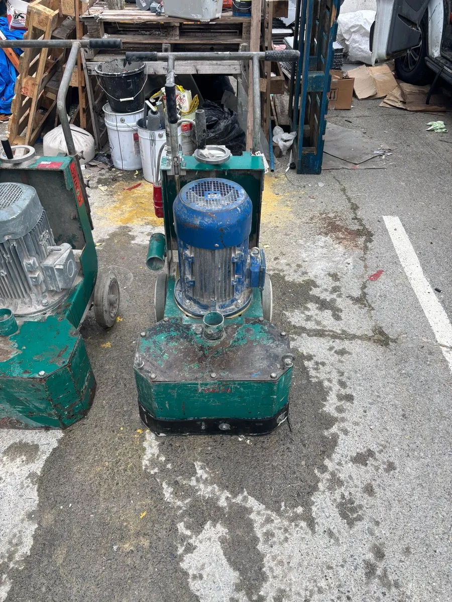 Twin head concrete diamond grinder - Image 2