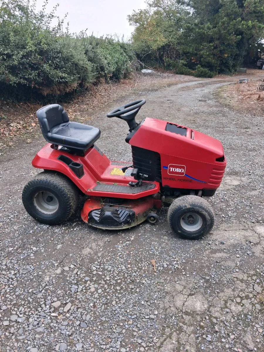 Toro ride on mower - Image 1