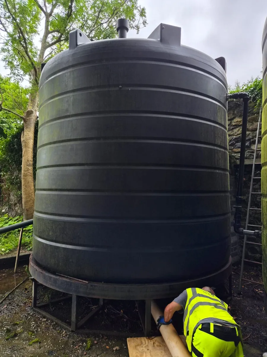 30000 ltr Water Storage cone tank with base - Image 2