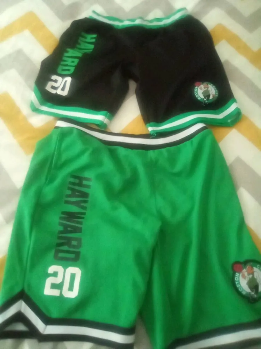 2.  PAIRS.  OF.  LARGE.  BASKETBALL.  SHORTS - Image 1