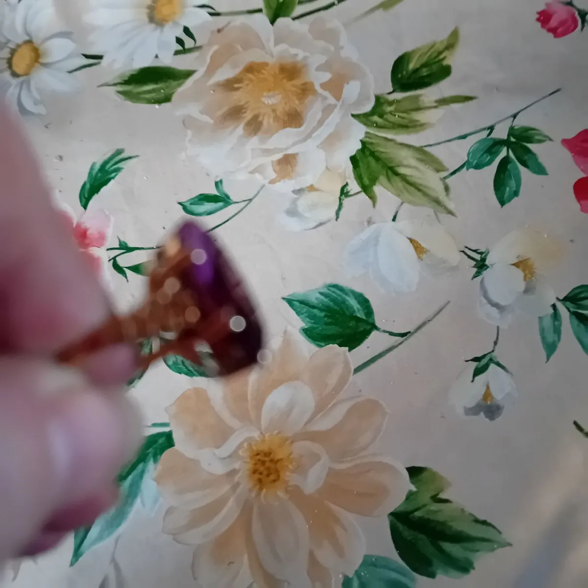 9 CT Gold Amethyst Ring - Image 2