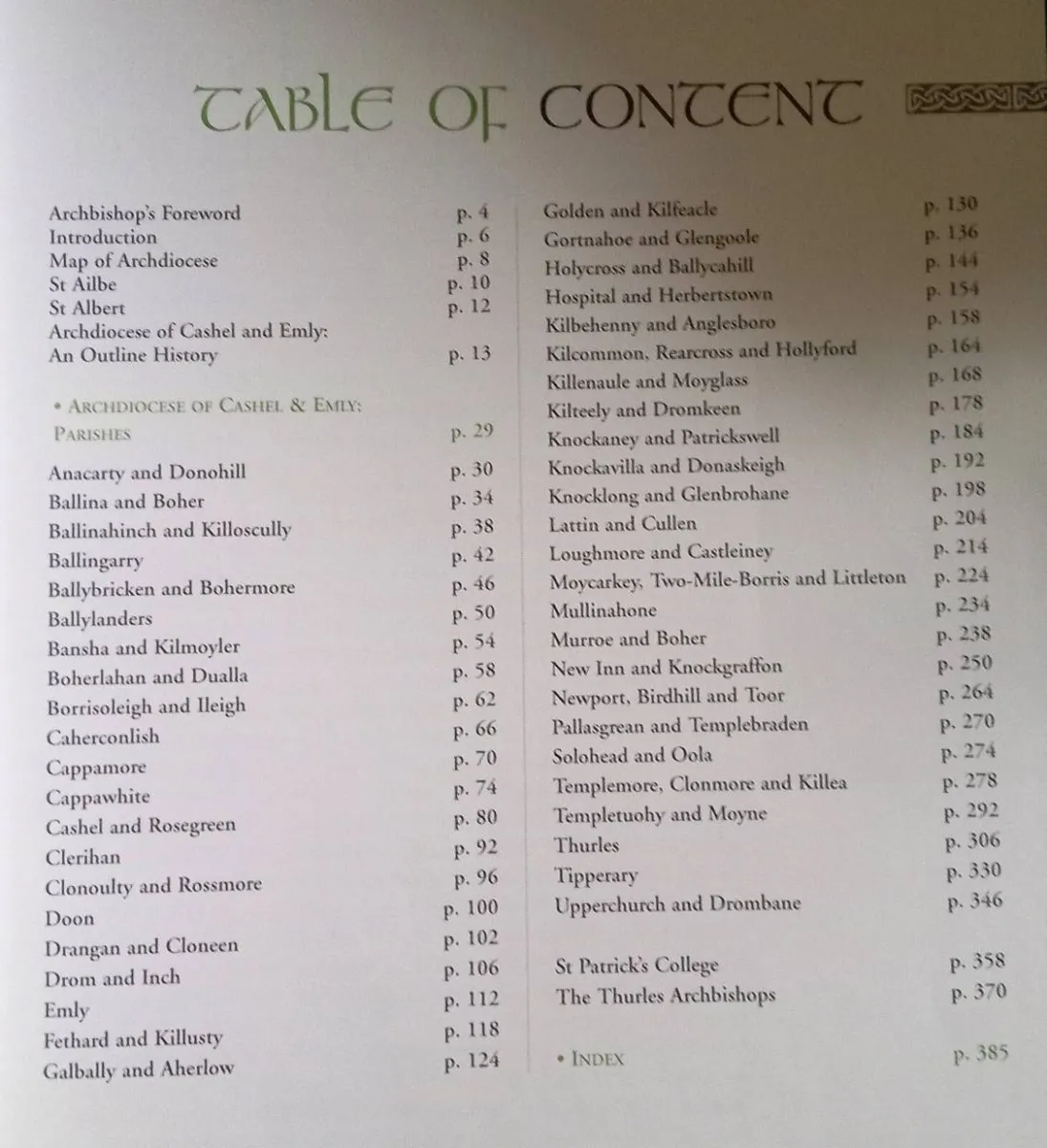 Archdiocese Cashel And Emly Book - Image 2