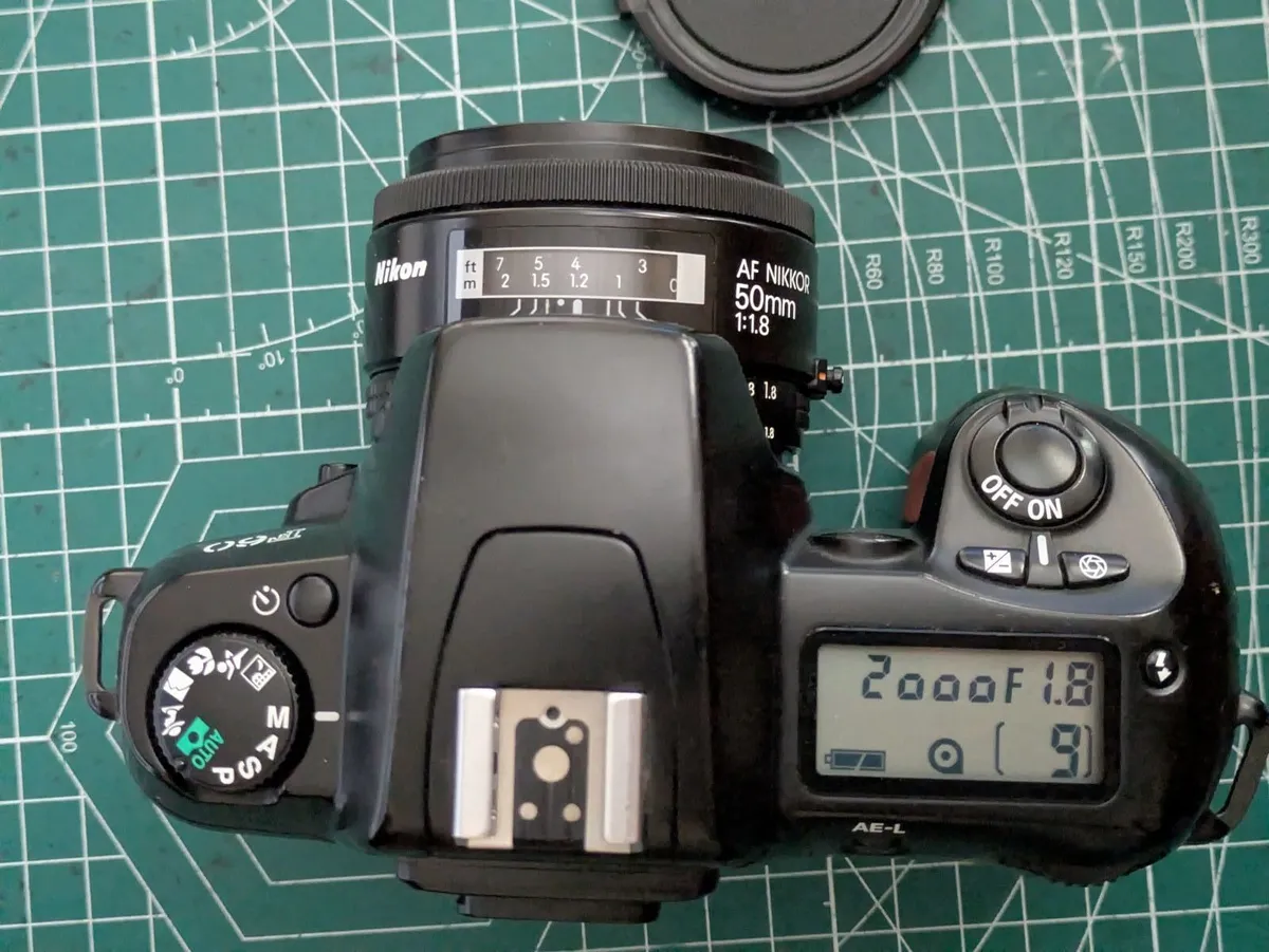 🎞️ Nikon F60 Autofocus film SLR camera +50/1.8💥 - Image 2