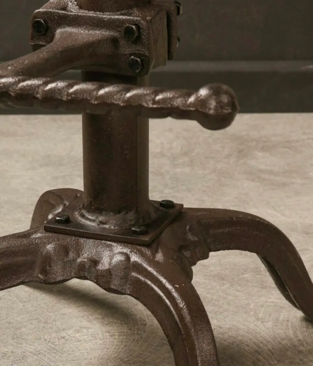 2 x Cast Iron Tractor Kitchen Bar Stool NEW - Image 4