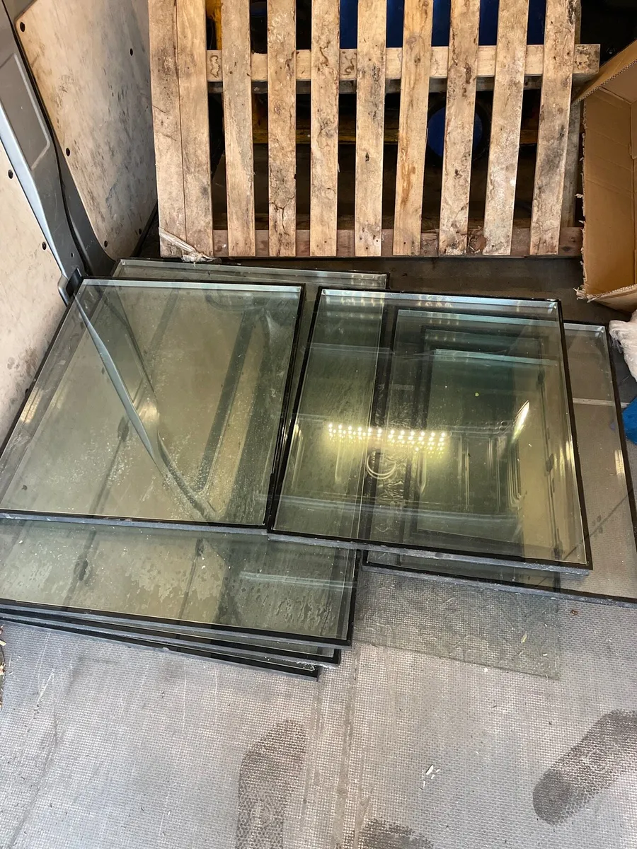 Double glazed glass