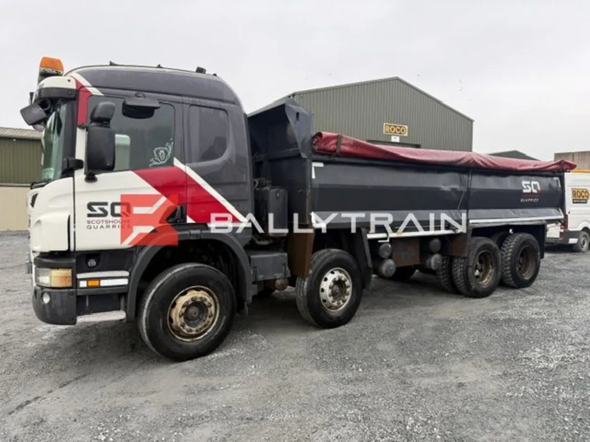 Scania P380 8×4 Tipper (2008) - Image 4