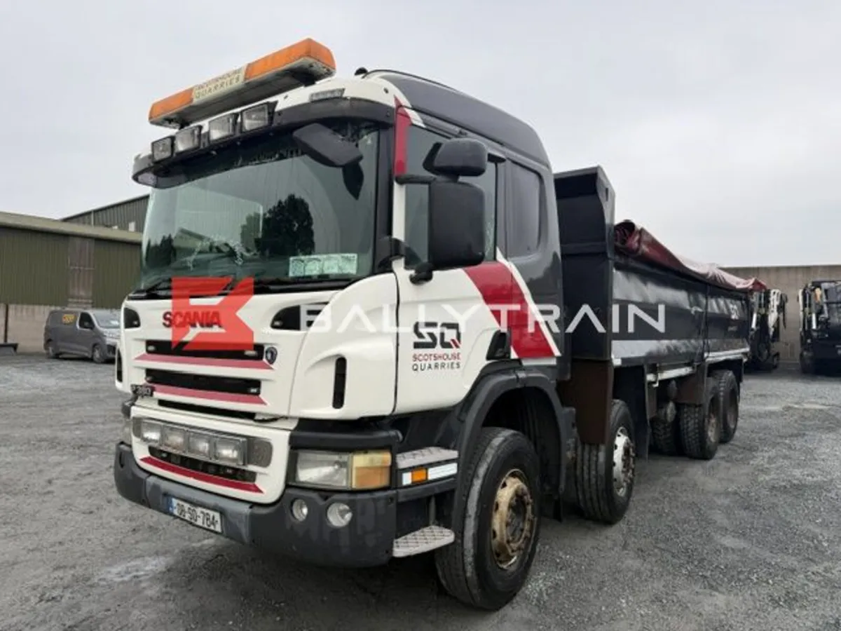 Scania P380 8×4 Tipper (2008) - Image 2
