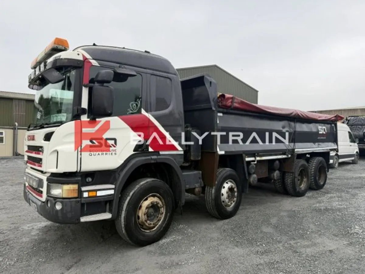 Scania P380 8×4 Tipper (2008) - Image 3