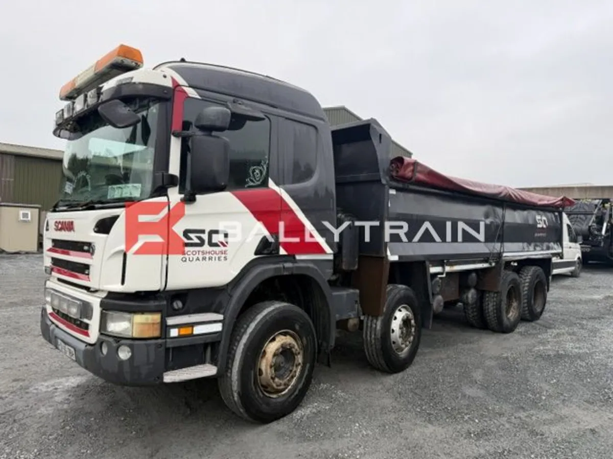 Scania P380 8×4 Tipper (2008) - Image 1