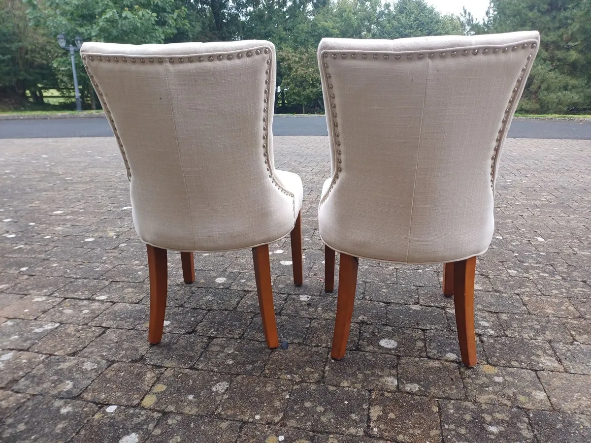 2 x dining chairs - Image 2