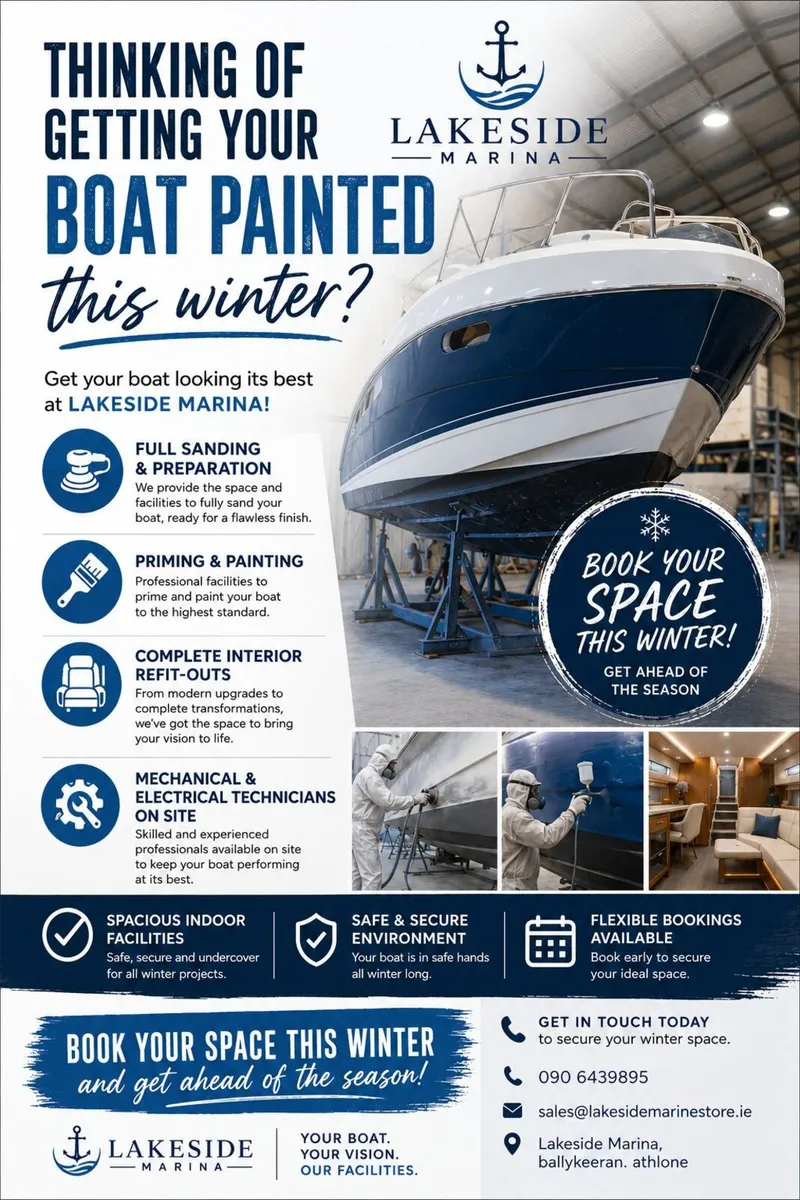 Thinking Of Getting Your Boat Painted this Winter? - Image 1