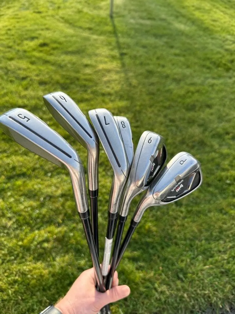 left handed TaylorMade golf clubs - Image 1