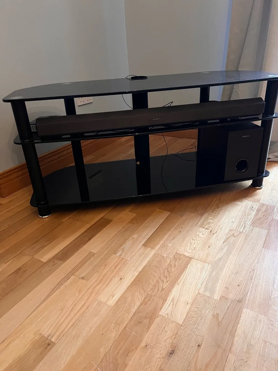 Glass TV Stand - Image 1