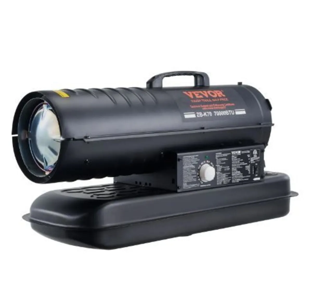 Kerosene/Diesel Forced Air Heater, 70000Btu - Image 1