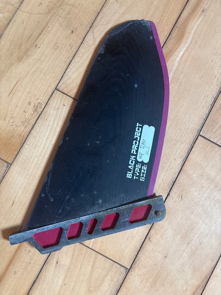 Black Project Paddleboarding Fin - Image 1