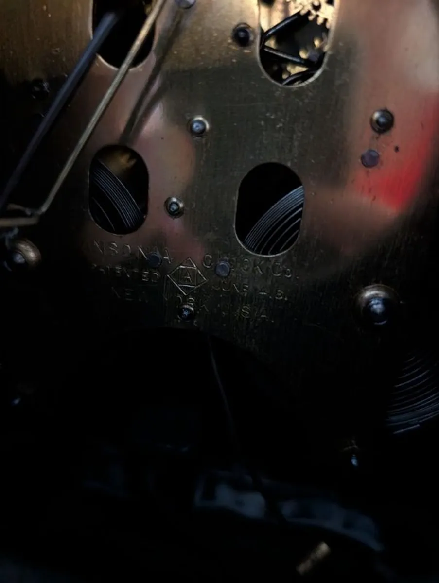 antique clock - Image 2