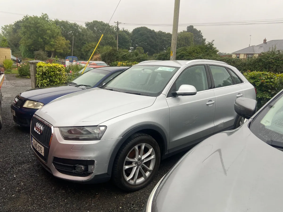 2012 Audi q3 frontal damage - Image 1
