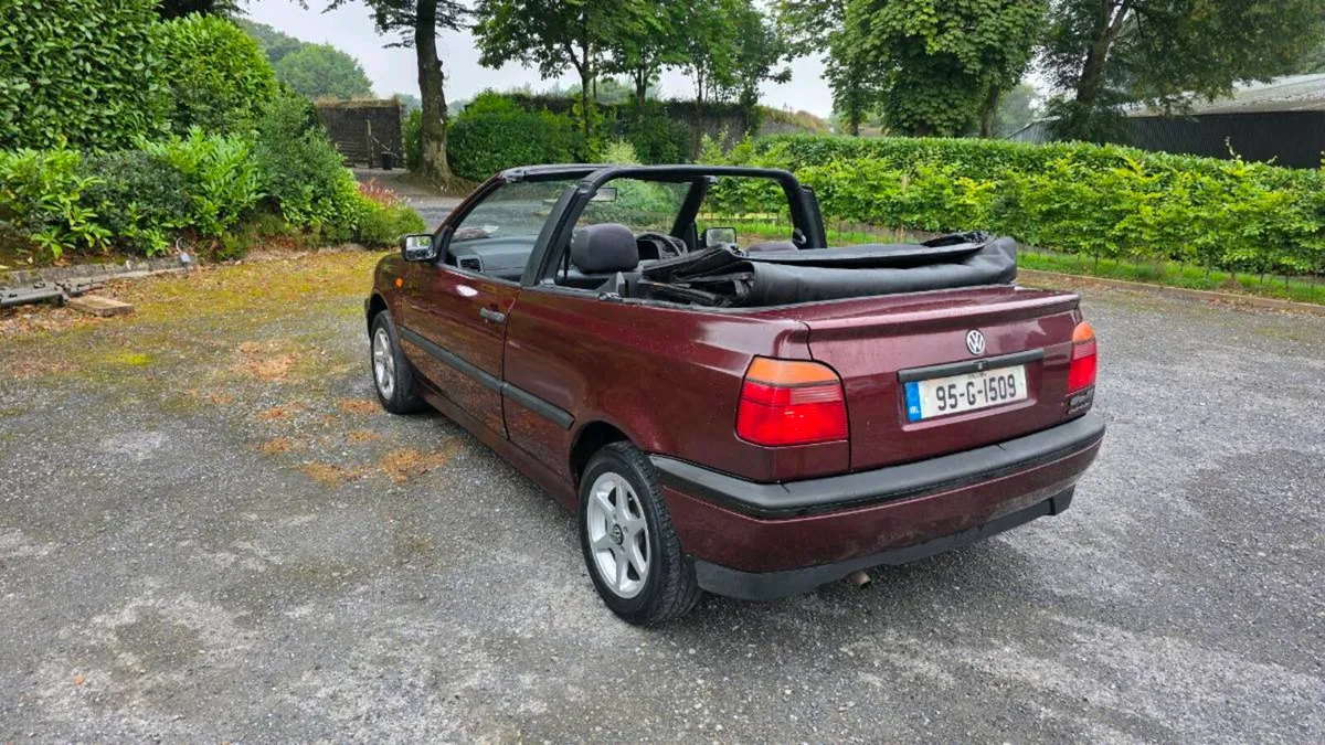 1995 Volkswagen Golf 1.8 Cabriolet Karmann - Image 4