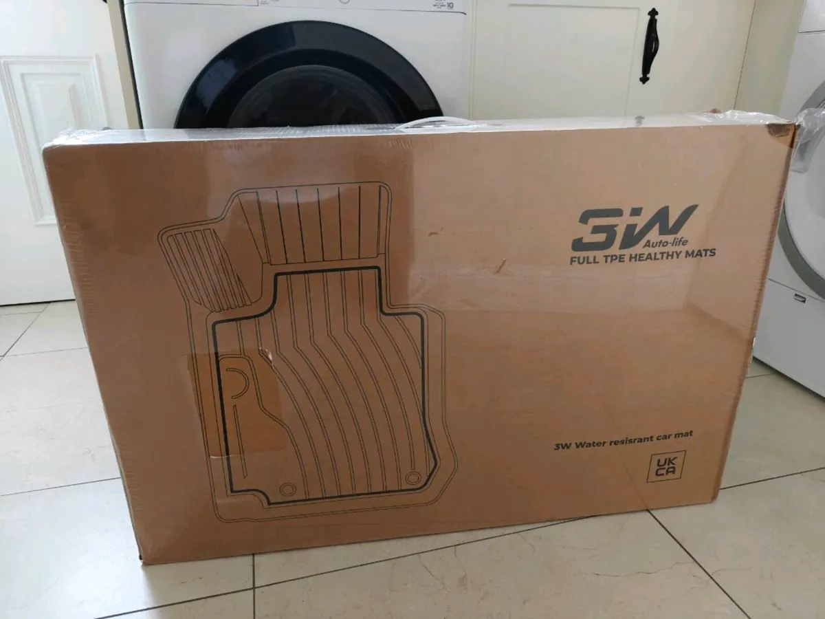 3W Floor Mats and Boot Liner for Tesla Model 3 - Image 2