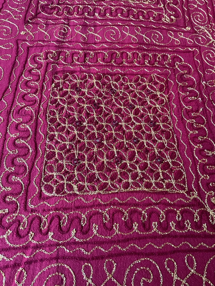 Large Elaborate Design Indian Textile - Image 2