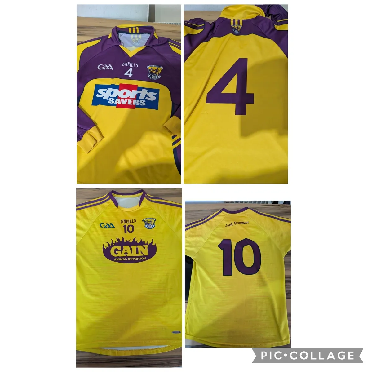 Match worn Wexford GAA jerseys rare long sleeve - Image 1