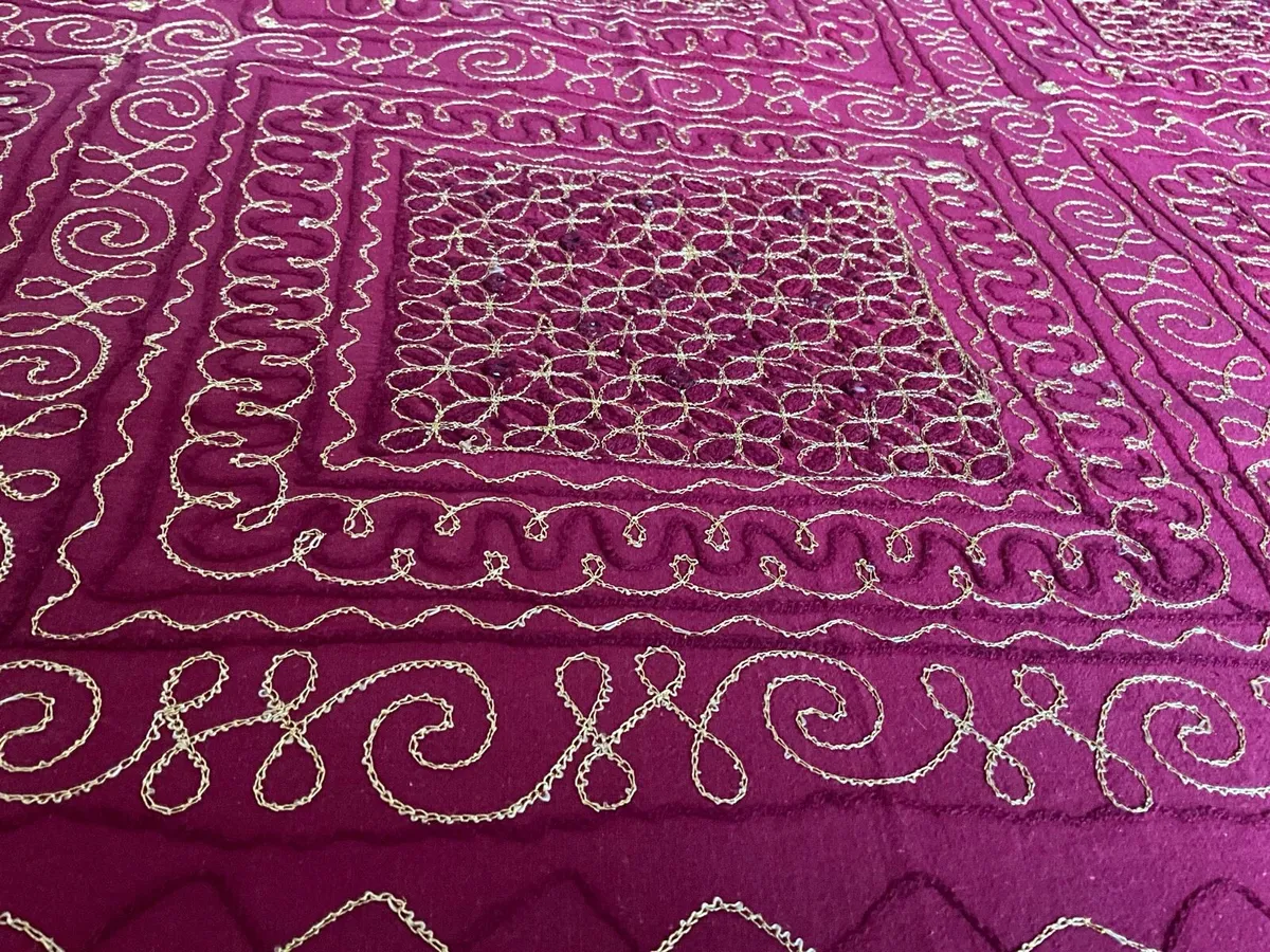 Large Elaborate Design Indian Textile - Image 1