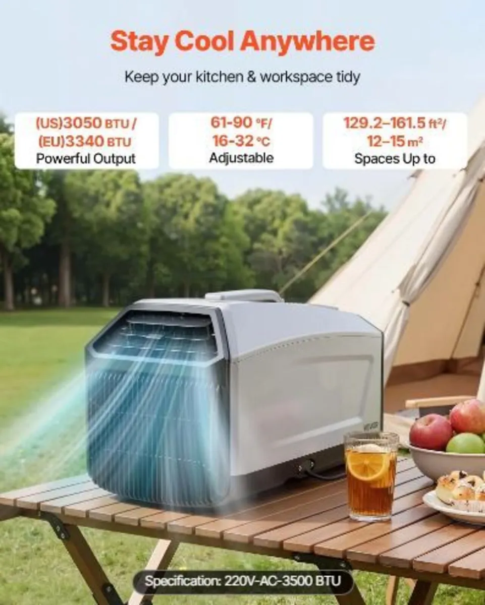 Portable Camping Air Conditioner 3340 BTU - Image 2