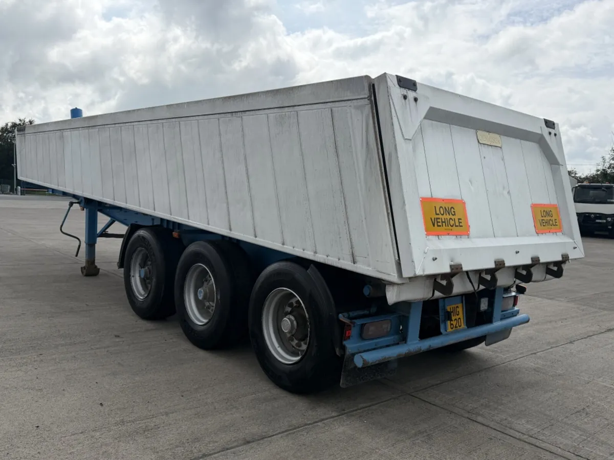 2002 DENNISON Sloper Aggregate Tipping Trailer - Image 2