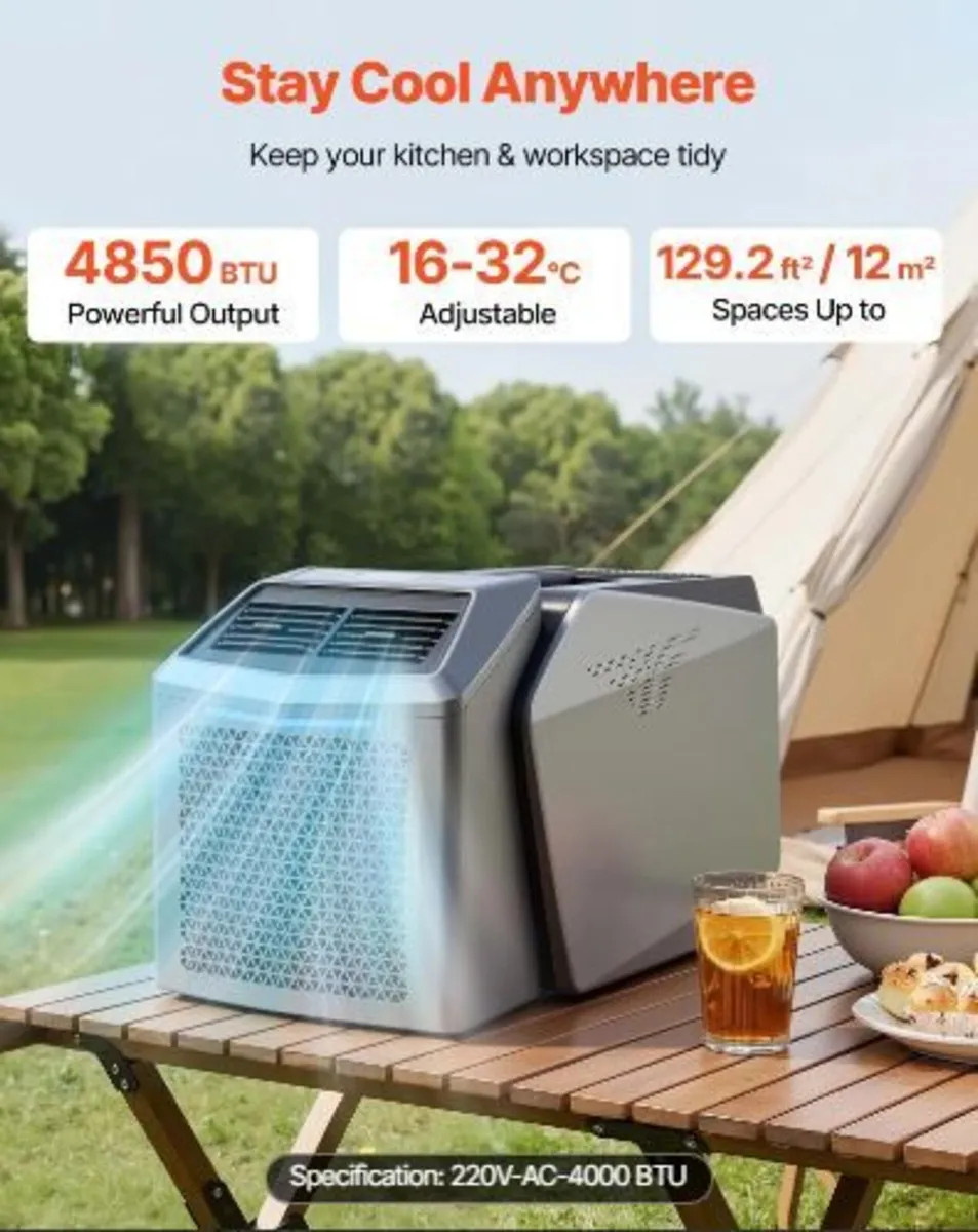 Portable Camping Air Conditioner 4850 BTU - Image 2
