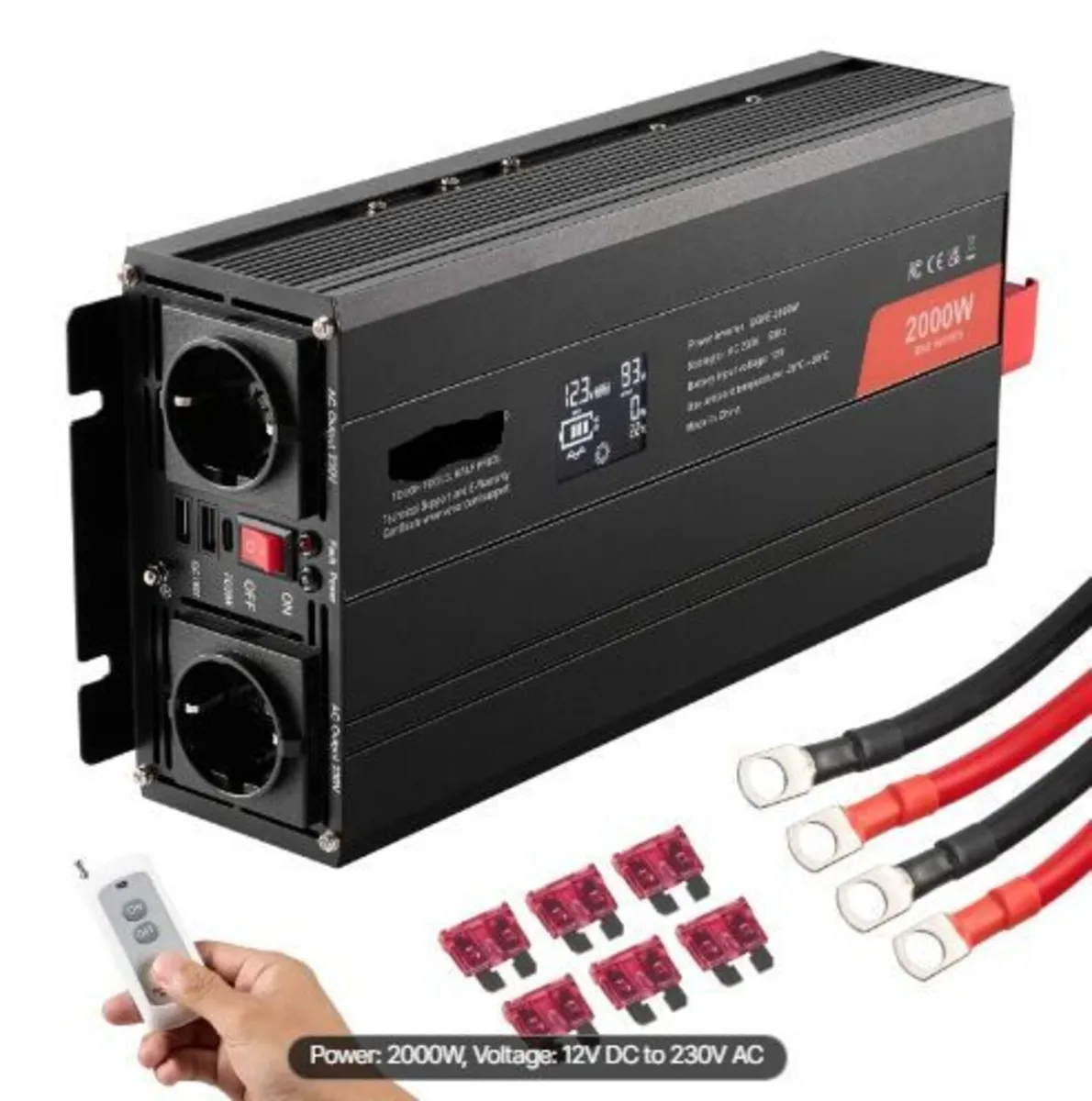 Pure Sine Wave Inverter, 2000 Watt - Image 4