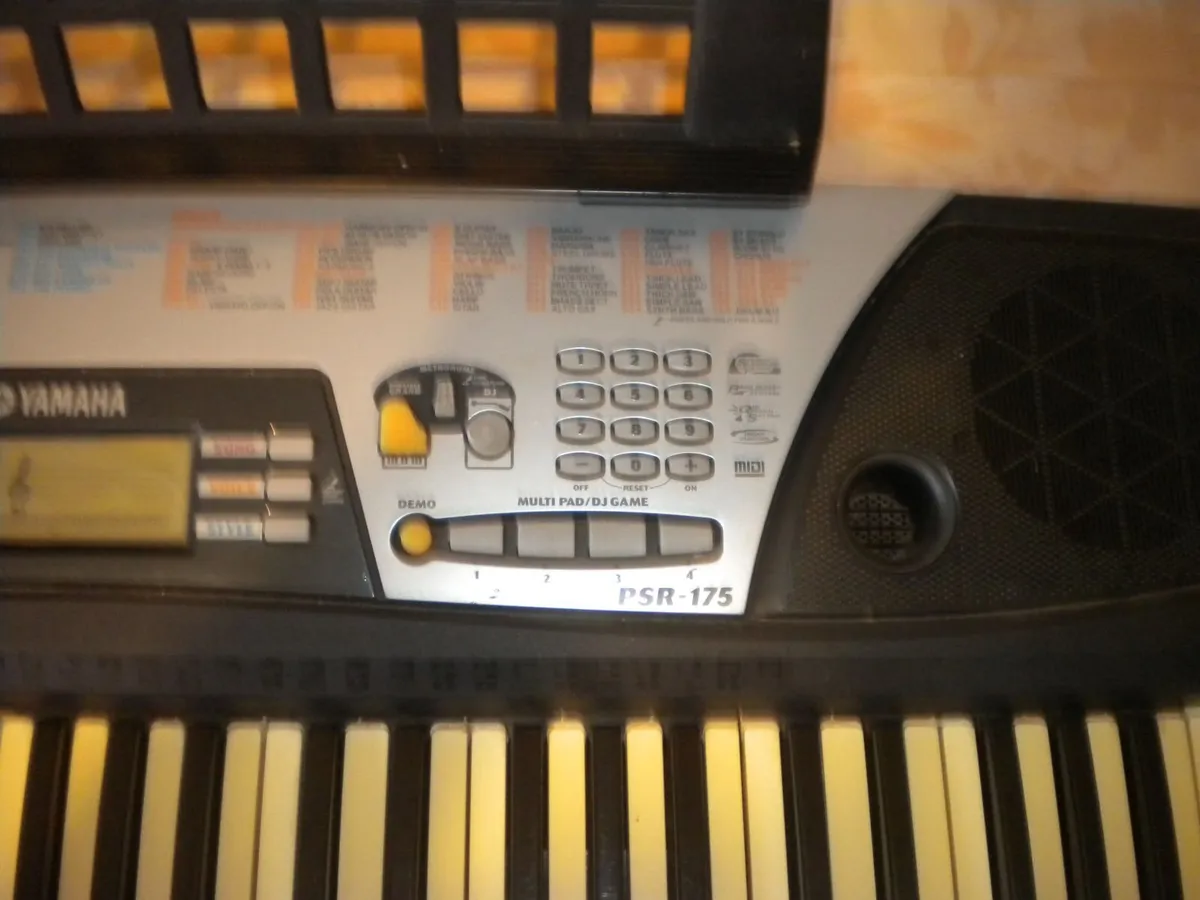 yamaha  psr 175 ketboard - Image 2