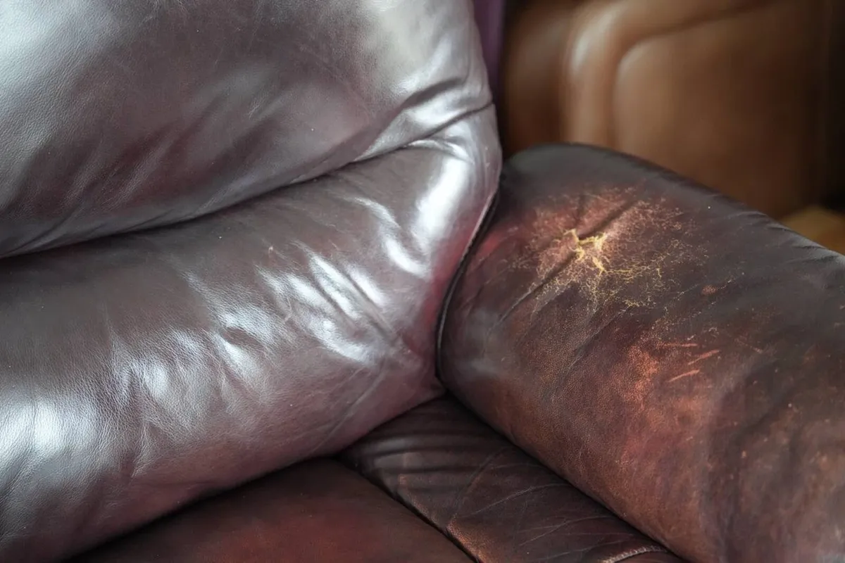 2-Seater Sofa, Leather Electric Recliner - Image 3